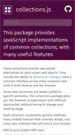 Mobile Screenshot of collectionsjs.com
